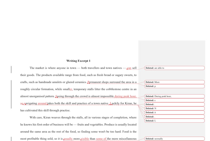 edit and give feedback for your short story